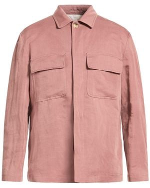 Lardini Shirt Linen, Tencel - Pink