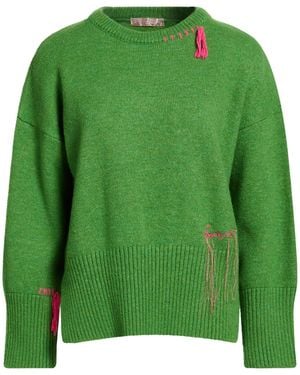 Shopart Jumper Acrylic, Polyamide, Polyester, Wool, Viscose - Green