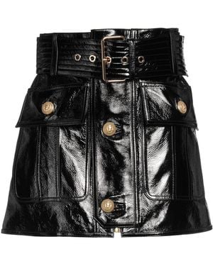 Balmain Mini Skirt - Black