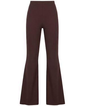 Rick Owens Chocolate Pants Viscose, Polyamide, Elastane - Purple