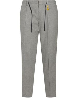Manuel Ritz Pants Virgin Wool, Viscose, Polyester, Elastane - Gray