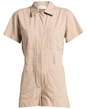 Soallure 240 Playsuit Cotton, Polyamide, Elastane - Natural