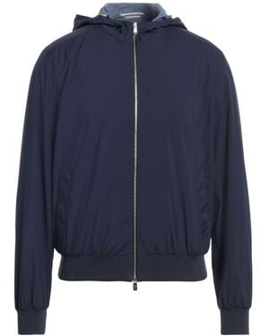 ジャケットその他 Fedeli TRIESTE - Rain jacket and shearling. (7UI00615 0003) Fedeli Trieste Rain Jacket And Shearling in Blue for Men | Lyst
