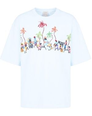 Stella Jean T-Shirt Cotton - White