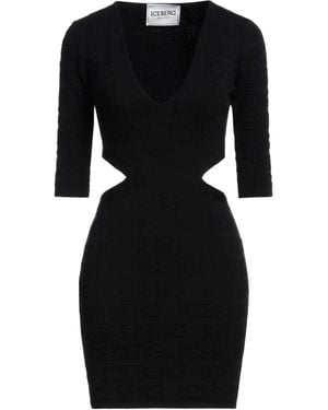 Iceberg Mini Dress - Black