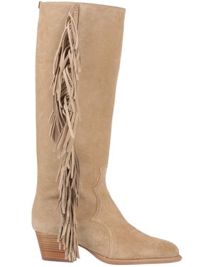 Maje Boot Leather - Natural