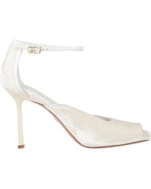 Lola Cruz Sandals Textile Fibres - White