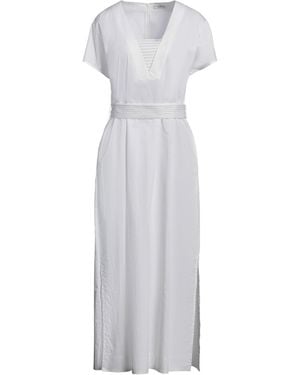 Peserico Vestito Lungo - Bianco
