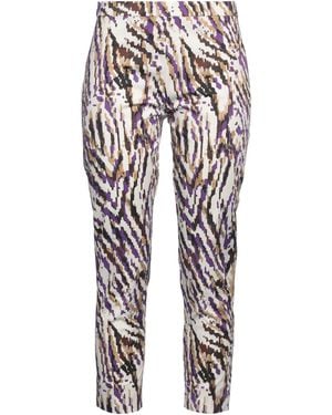 Caractere Trousers Cotton, Elastane - White