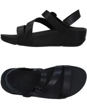 Fitflop Sandals Soft Leather - Black