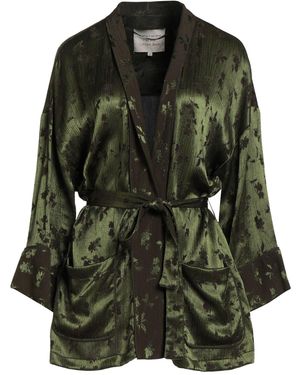 ALESSIA SANTI Military Jacket Viscose, Polyester - Green