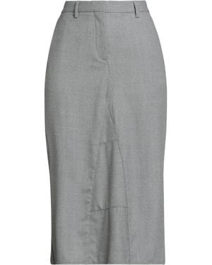Grifoni Midi Skirt Wool, Elastane - Gray