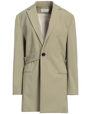 Gauchère Blazer Polyester, Virgin Wool, Elastane - Natural