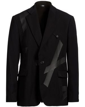 Gcds Blazer Viscose, Polyester - Black