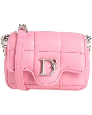 DSquared² Cross-Body Bag Leather - Pink