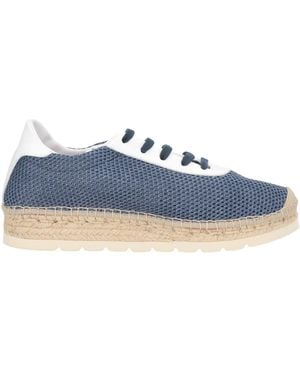 Cerruti 1881 Trainers Textile Fibres, Leather - Blue