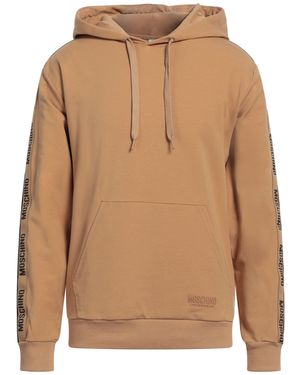 Moschino Camel Sweatshirt Cotton, Elastane - Brown
