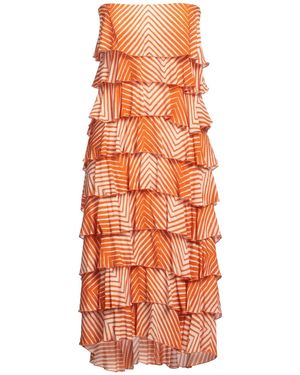 Soallure Midi-Kleid - Orange