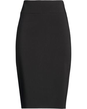 Rinascimento Midi Skirt Polyester, Elastane - Black