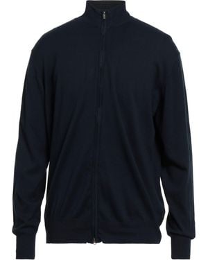 Cashmere Company Cardigan Cotton, Cashmere, Silk - Blue