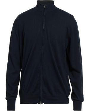 Cashmere Company Cardigan Cotton, Cashmere, Silk - Blue