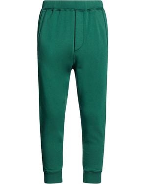 DSquared² Dark Pants Cotton, Elastane - Green