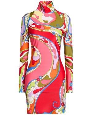 PUCCI Mini Dress Polyamide, Elastane - Red