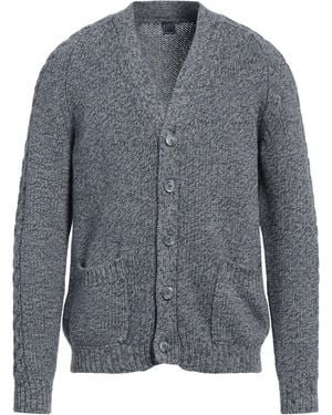Fedeli Cardigan Virgin Wool, Viscose, Cashmere - Grey