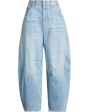 Helmut Lang Jeans Polyester, Cotton - Blue