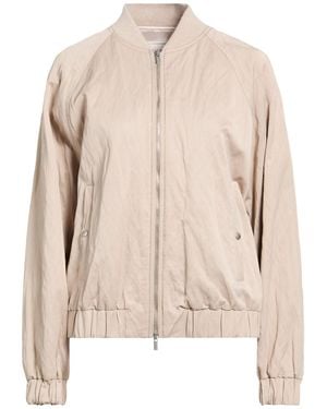 Peserico Jacket Viscose, Cotton, Metallic Fiber - Natural
