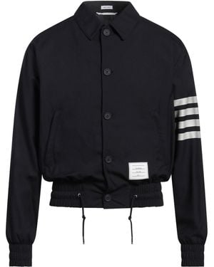 Thom Browne Jacket Wool - Blue