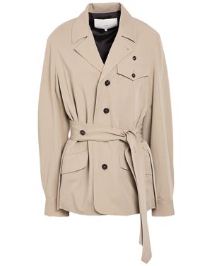 Setchu Jacket Virgin Wool, Cotton - Natural