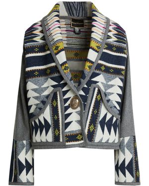 Jessie Western Blazer Wool - Gray