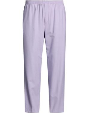 Cellar Door Lilac Pants Virgin Wool, Elastane - Purple