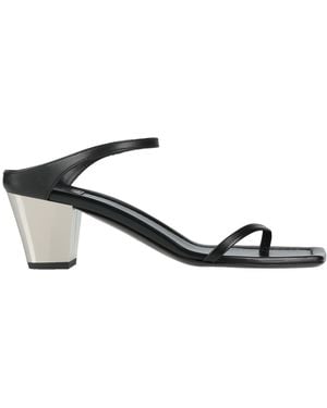 TOTEME Sandalias De Dedo - Negro