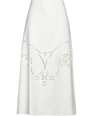 Chloé Gonna Midi - Bianco