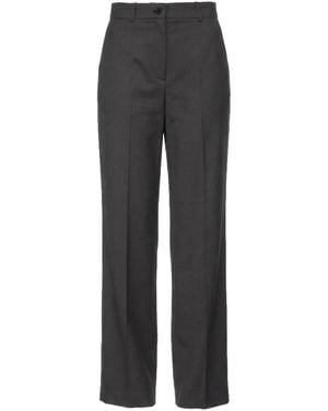 DUNST Charcoal Pants Polyester, Rayon, Polyurethane - Gray