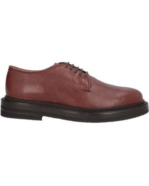 MANIFATTURE ETRUSCHE Lace-up Shoes - Brown