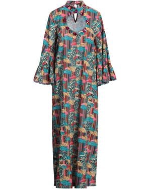 CONNOR & BLAKE Maxi Dress Cotton - Blue