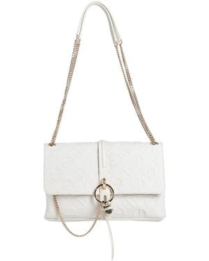 Borbonese Bolso de asas largas - Blanco