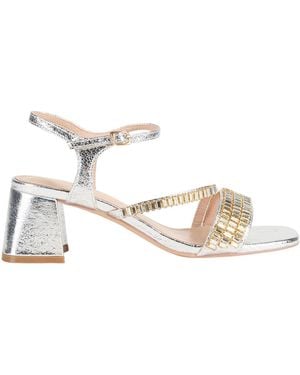 CafeNoir Sandals Synthetic Material - Natural