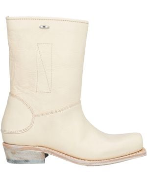 Our Legacy Ankle Boots Leather - White