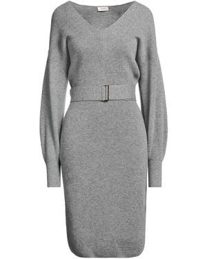 Agnona Midi Dress - Gray