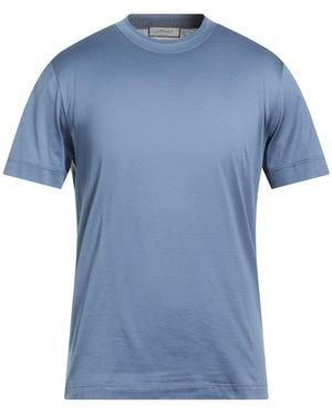 Canali T-Shirt Cotton - Blue