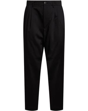 Barena Trousers Wool - Black