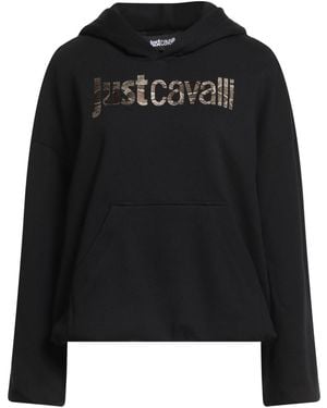 Just Cavalli Sweatshirt Cotton - Black