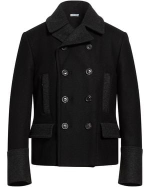 Dolce & Gabbana Coat Polyamide, Virgin Wool - Black
