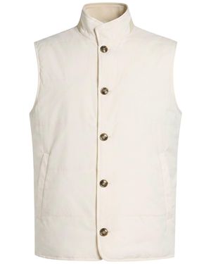 Barba Napoli Vest Nylon - White
