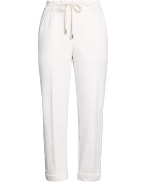 Peserico Trousers Cotton, Elastane - White