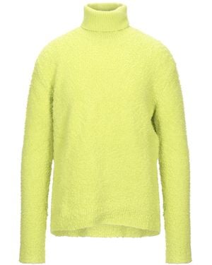 Paura Turtleneck Cotton, Polyamide, Elastane - Yellow